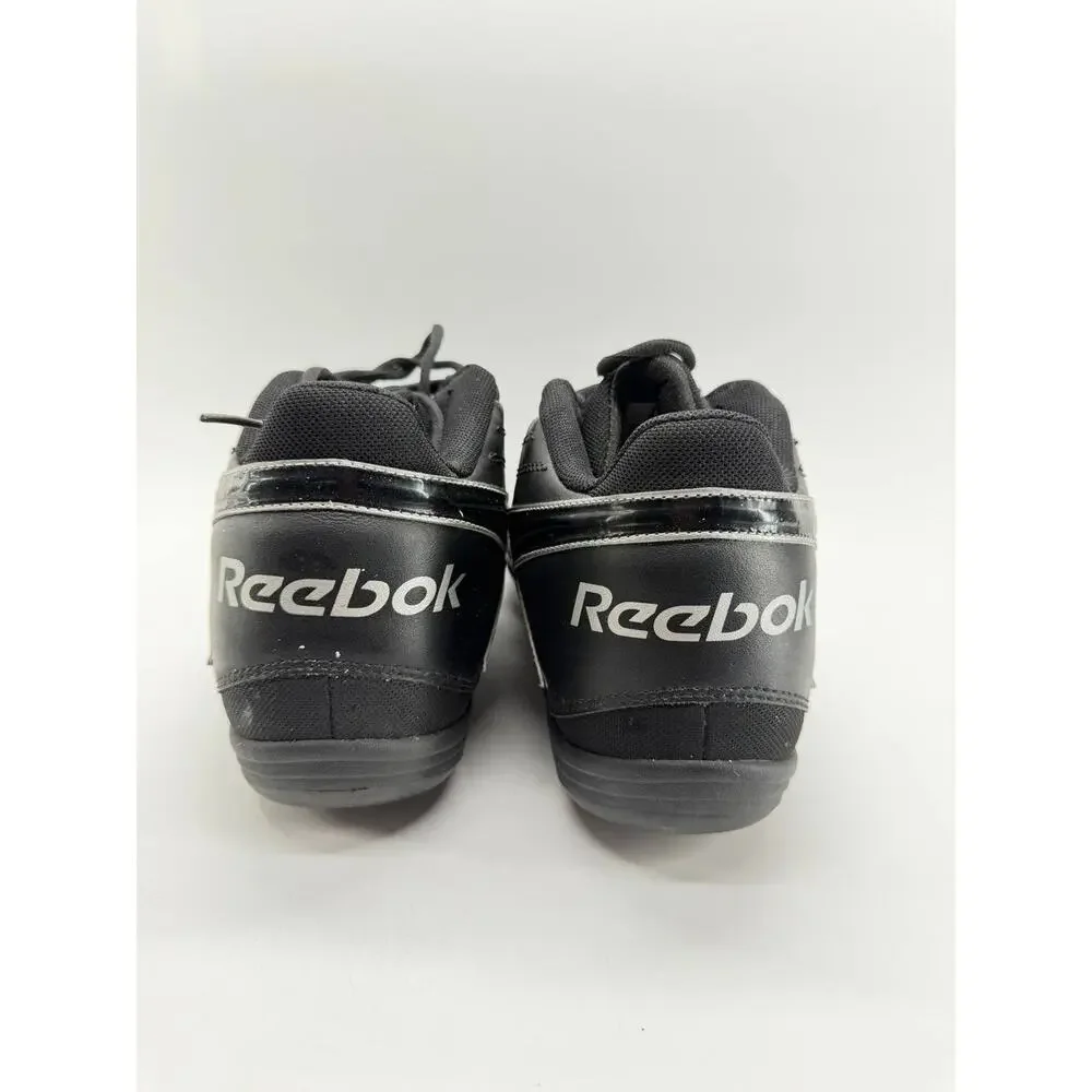 Reebok NFL RB 603 Men’s Size 13 Black Mid Top Football Cleats